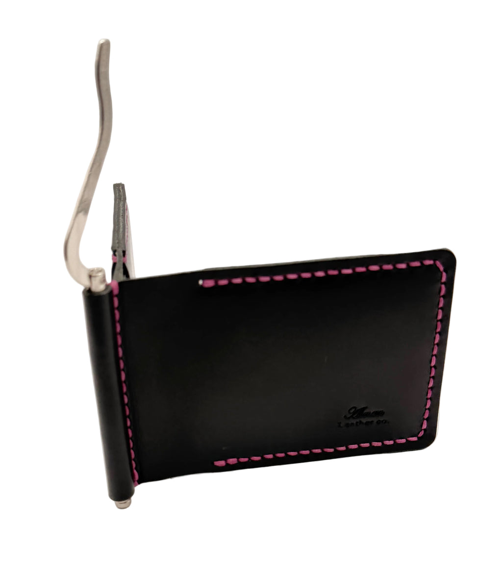Money Clip Leather Wallet