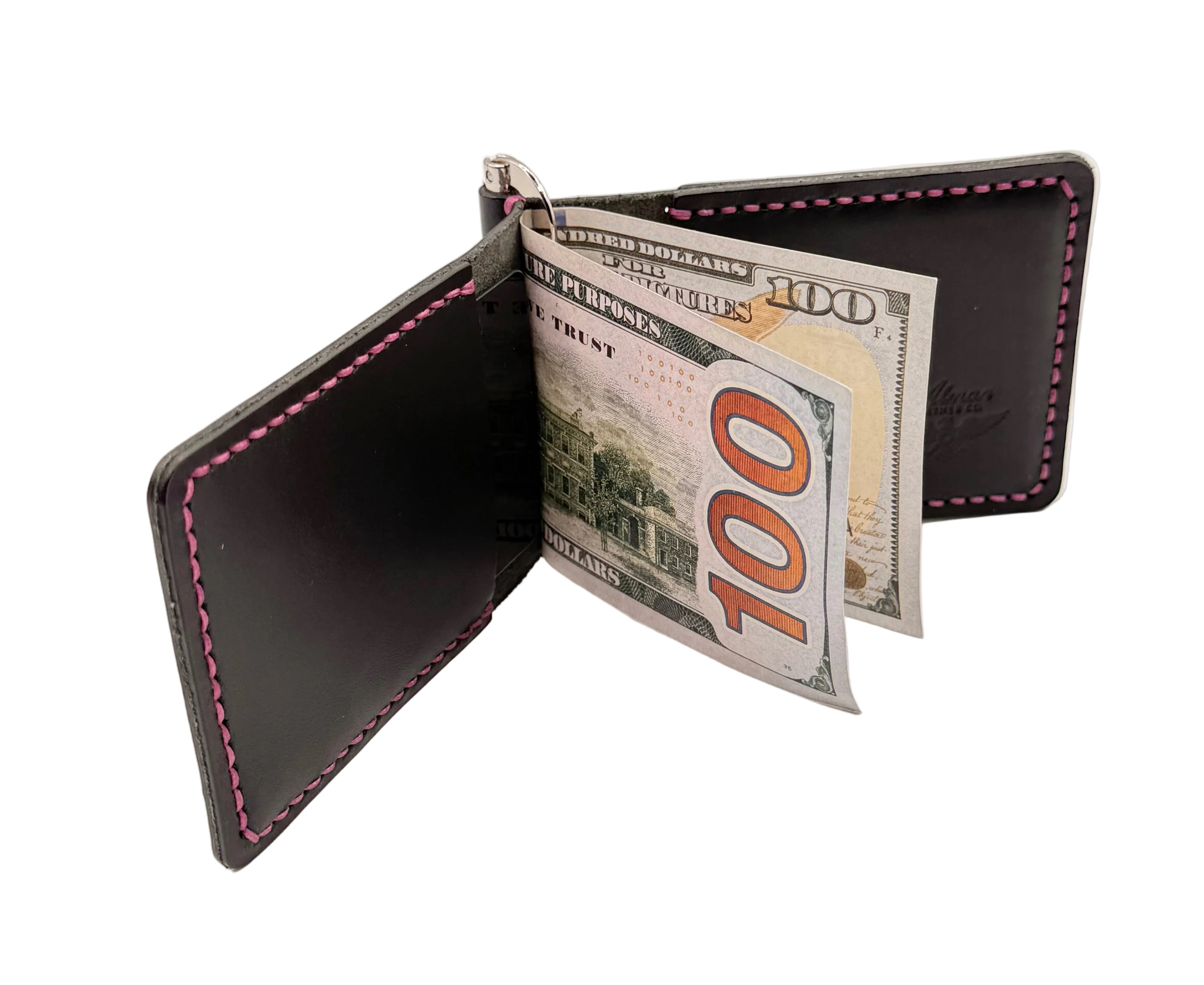 Money Clip Leather Wallet