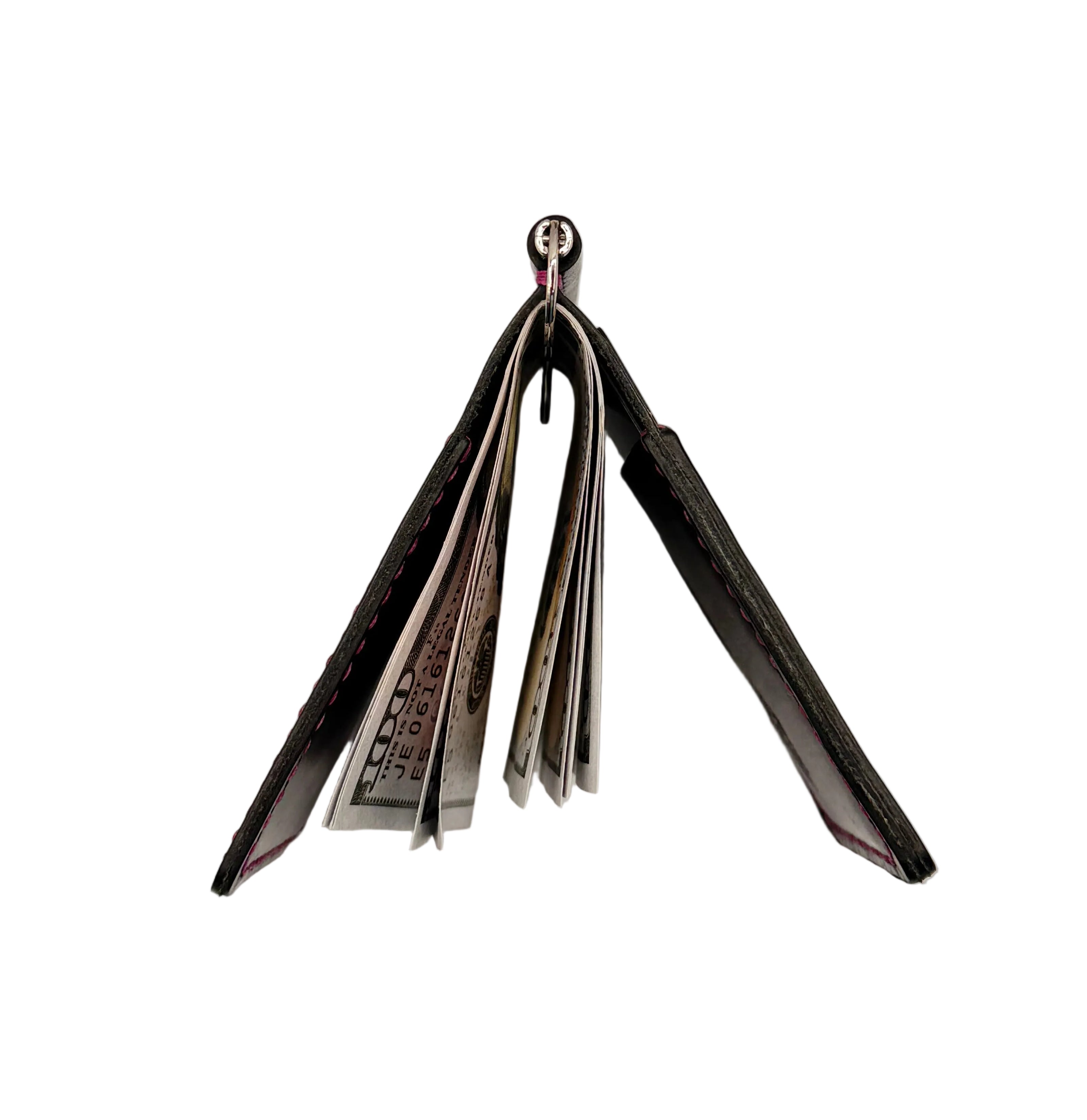 Money Clip Leather Wallet
