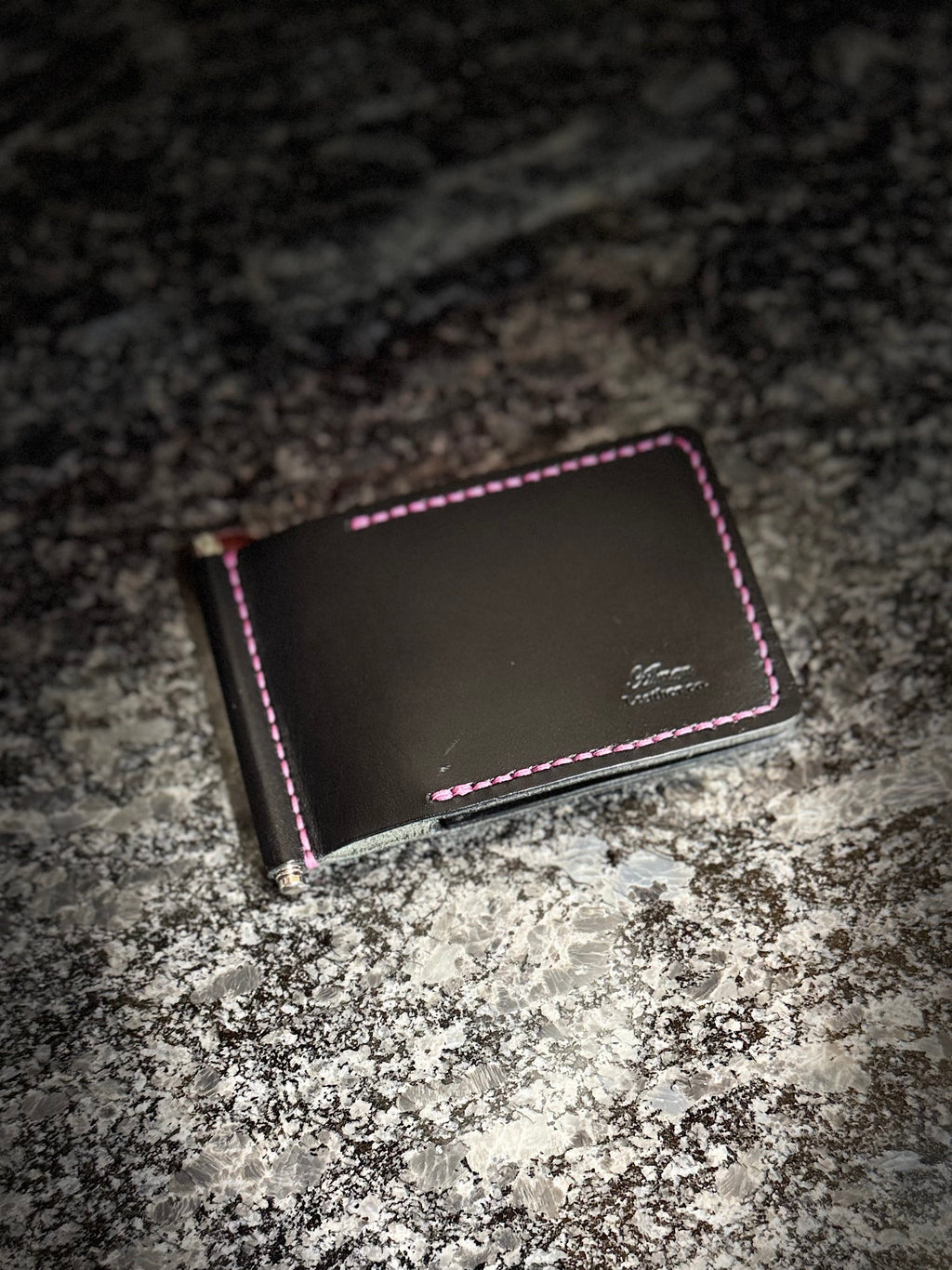 Money Clip Leather Wallet