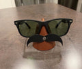 The Mustache Maverick – Italian Leather Glasses Stand