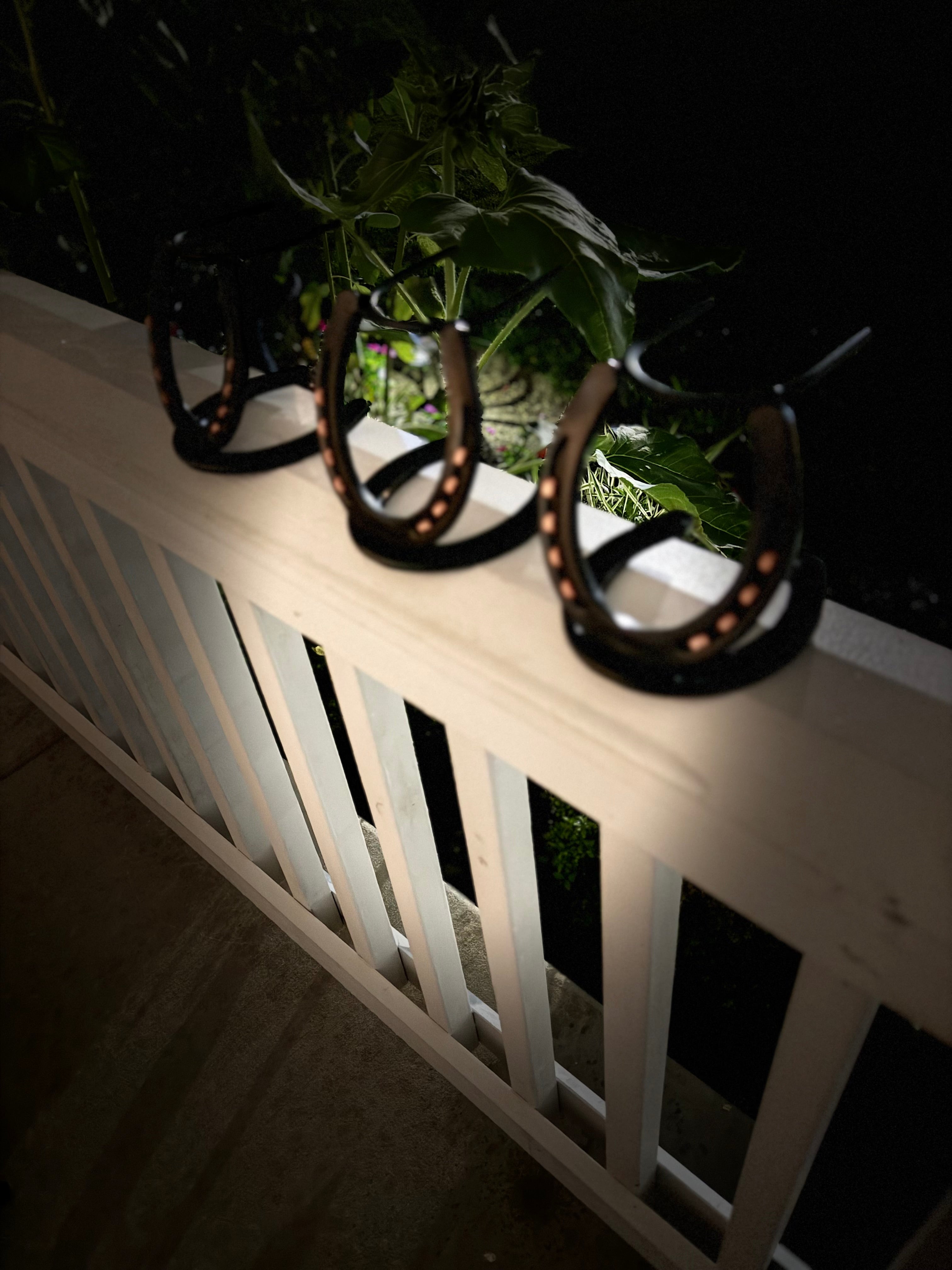 Handcrafted Horseshoe Mason Jar Vase – Rustic Western Decor